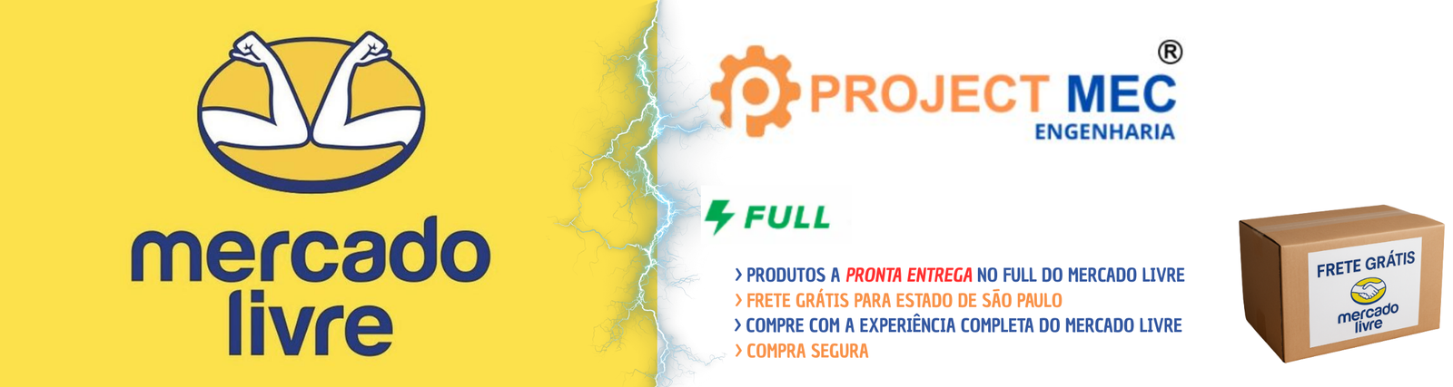 PRODUTOS NO FULL DO MERCADO LIVRE